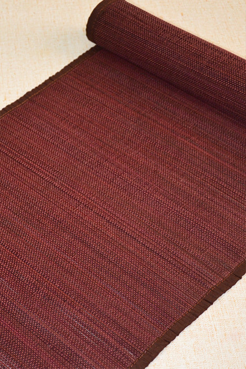Bamboo Table Runner Plain Large Brown