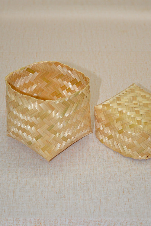 Bamboo Sliver Gift Box Natural (Small)