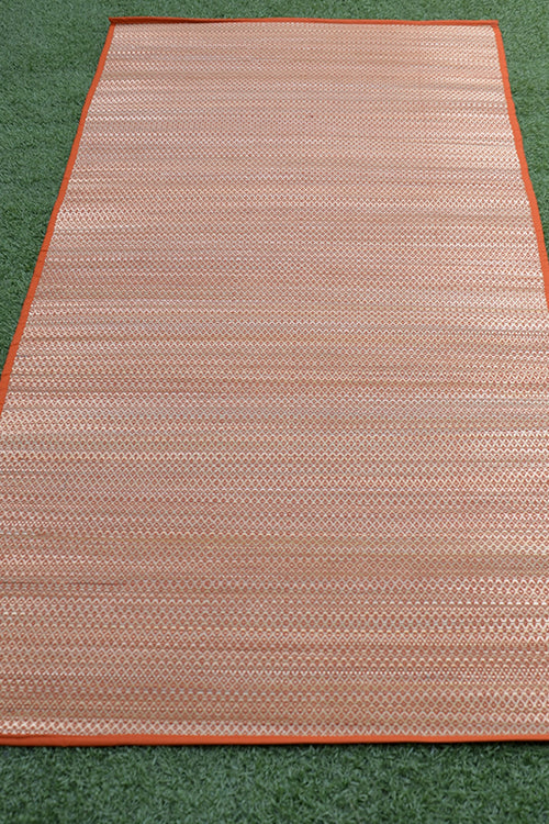 Madurkathi Floor Mat Orange (3ft x 6ft)
