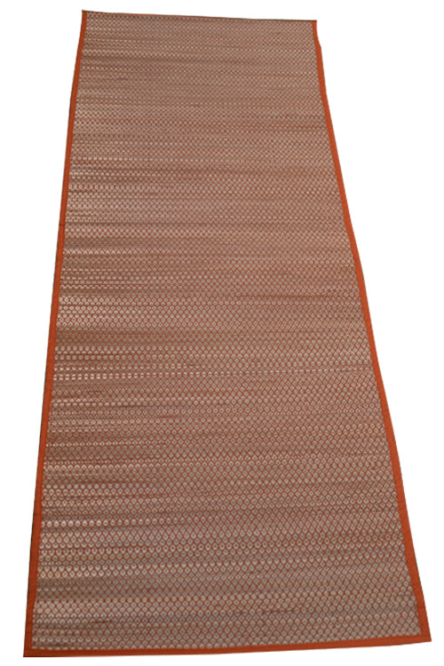 Madurkathi Floor Mat Orange (2ft x 5ft)