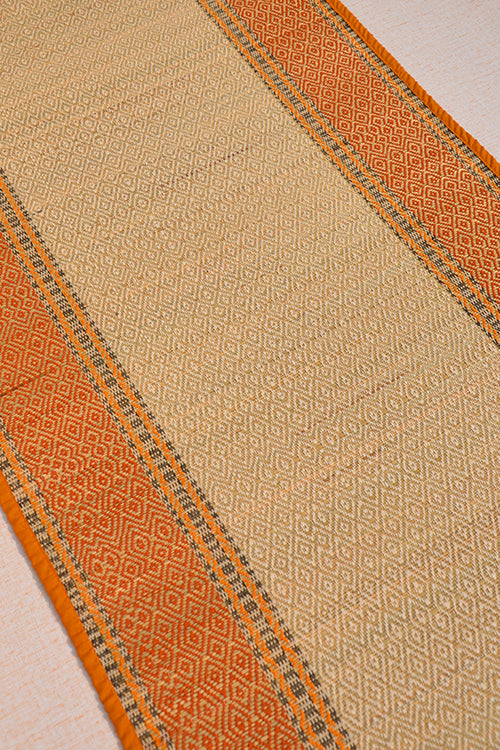Madurkathi Floor Mat Mustard Natural (2ft x 5ft)