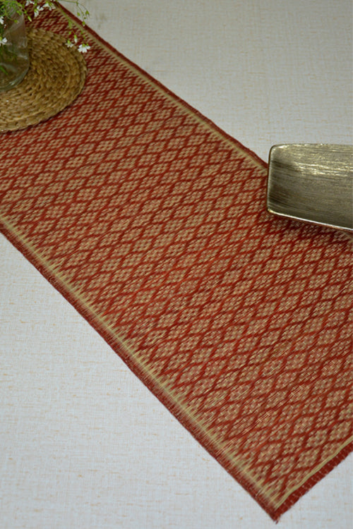 Masland Table Runner Rust Natural