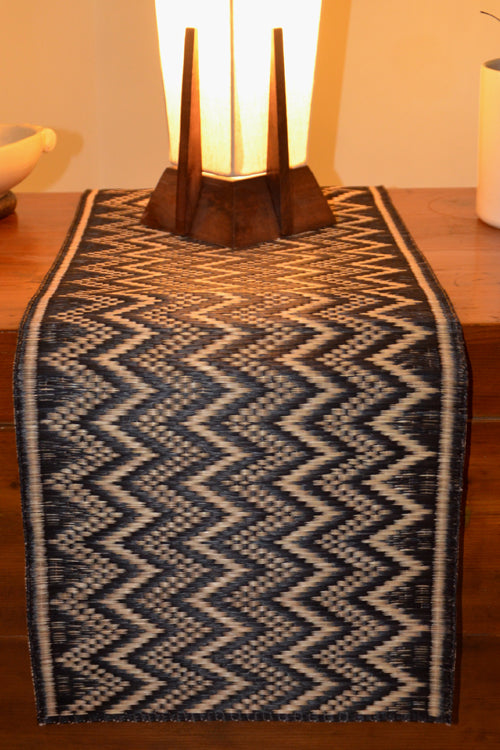 Masland Table Runner Black Natural