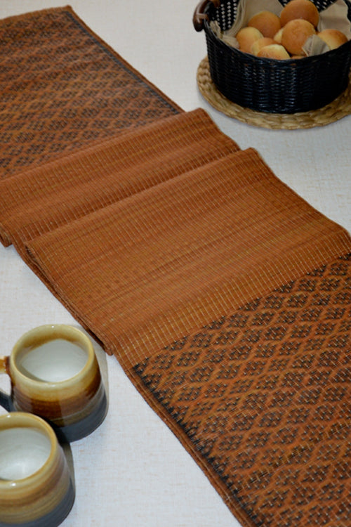 Masland Table Runner Light Brown Black
