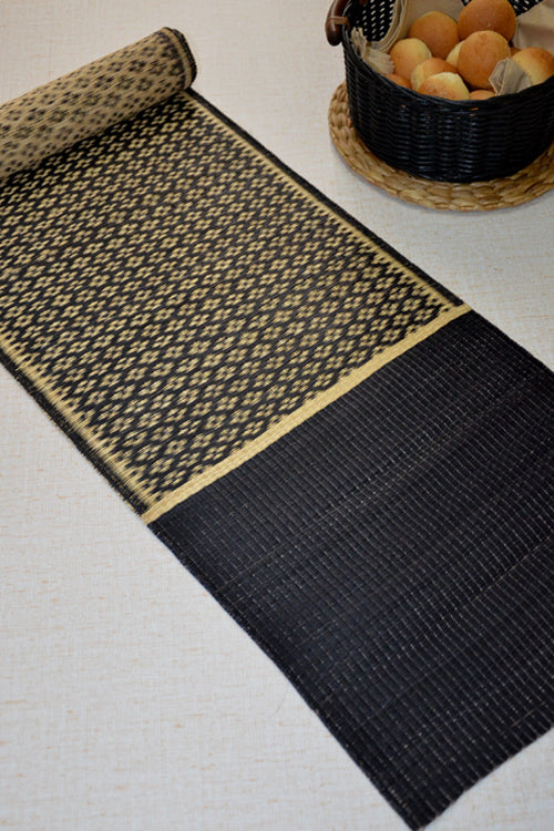 Masland Table Runner Black Natural