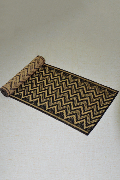 Masland Table Runner Black Natural