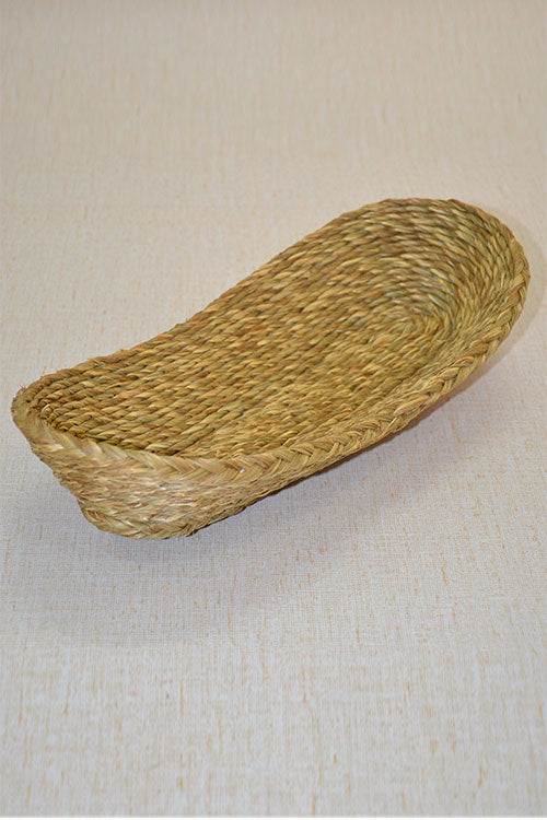 Sabai Grass Oval Basket Natural (Large)