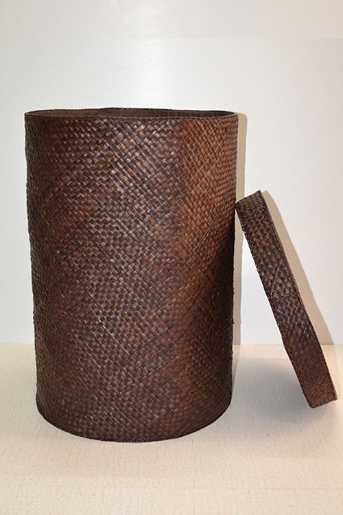 Screw Pine Storage & Laundry Box Large (Brown)