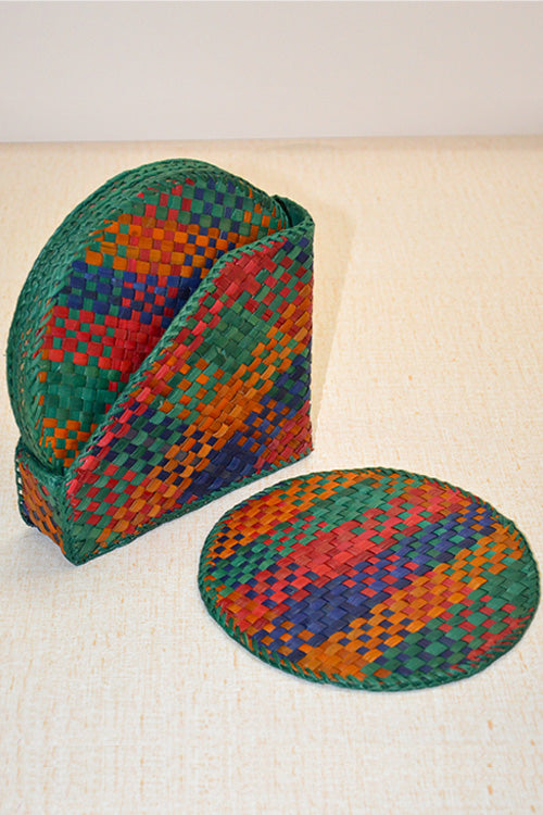 Screw Pine Trivets Round Bahar (Set of 6)