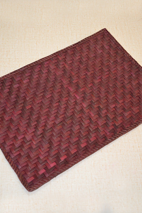 Screw Pine Place Mat Rosewood