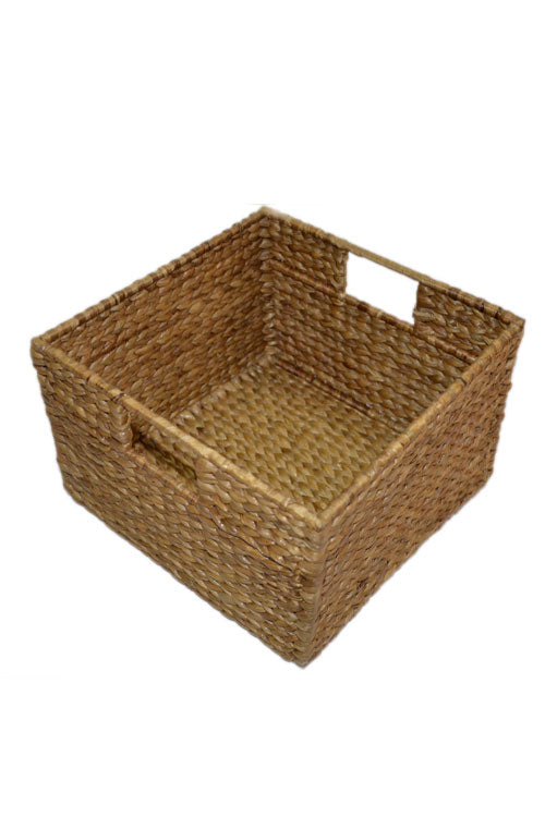 Water Hyacinth Storage Basket Natural (Large)