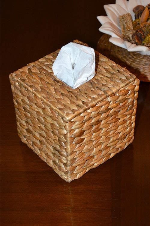 Water Hyacinth Boutique Tissue Box