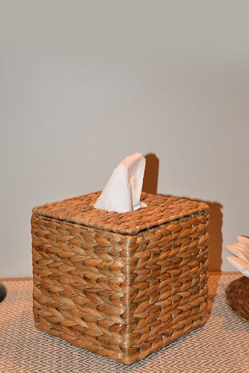 Water Hyacinth Boutique Tissue Box
