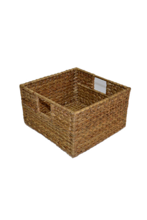 Water Hyacinth Square Storage Basket (Small)