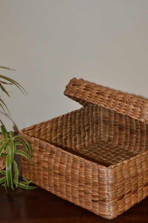Water Hyacinth Utility & Gift Box Natural