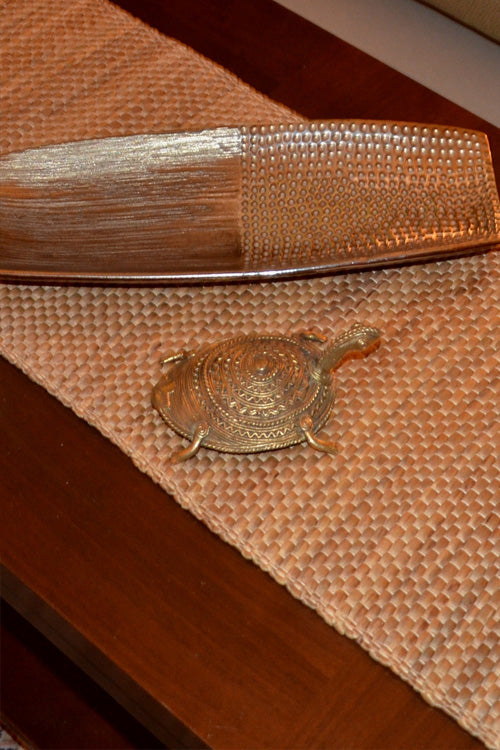 Water Hyacinth Table Runner Natural
