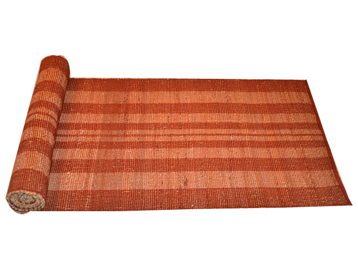 Banana Fibre Table Runner Rust