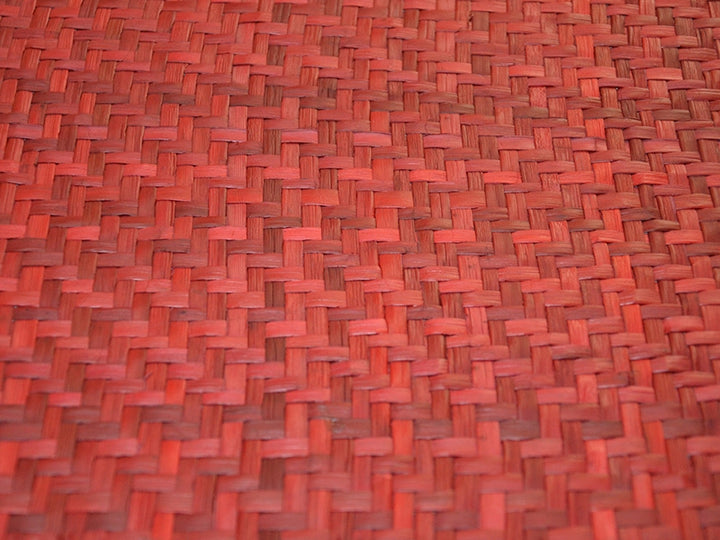 Screw Pine Rectangular Place Mat Red