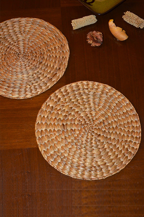 Bamboo & Water Hyacinth Dining Gift Set (Natural)