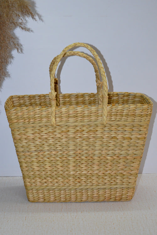 Kauna Grocery Basket Bag Natural