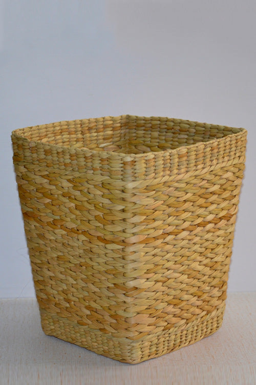 Kauna Waste Paper Basket Bin Natural