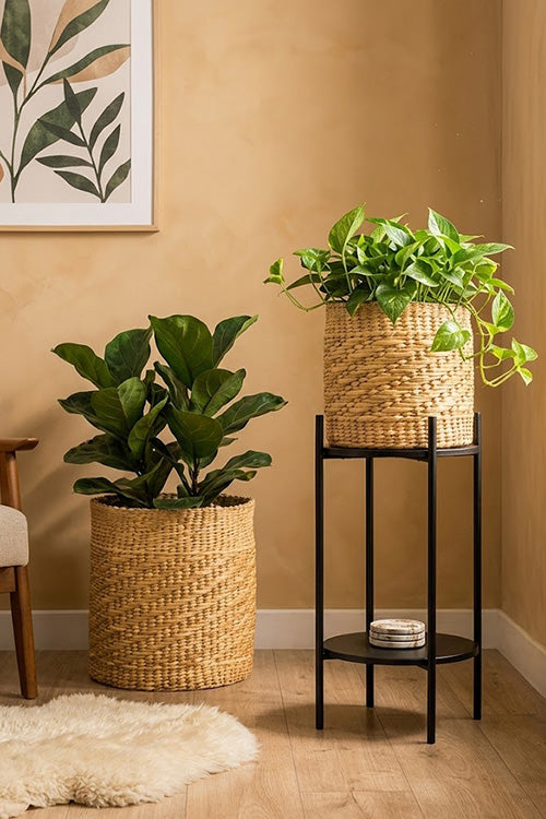 Kauna Round Planter Natural Extra Large