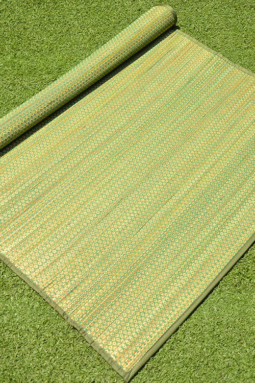 Madurkathi Floor Mat Olive Green (3ft x 6ft)