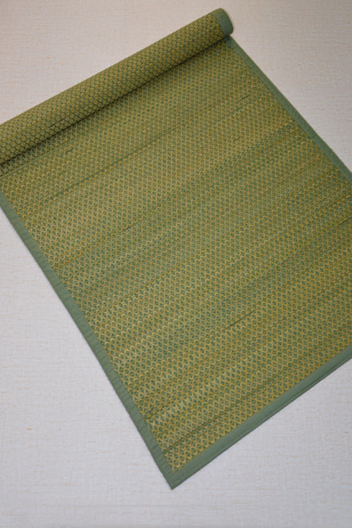 Madurkathi Floor Mat Olive Green (2ft x 5ft)