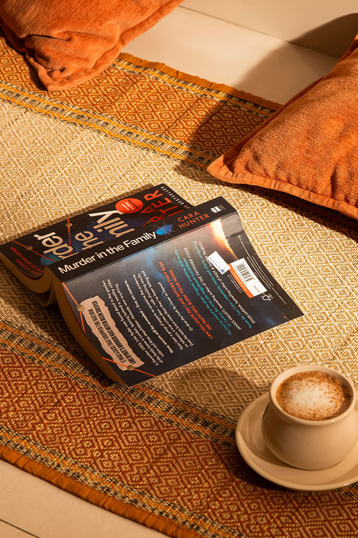 Madurkathi Floor Mat Mustard Natural (2ft x 5ft)