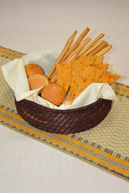 Sabai Grass & Jute Baskets Brown (Set of 2)