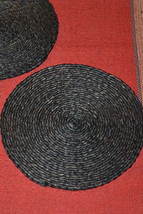 Sabai Round Trivets Charcoal (Set of 2)