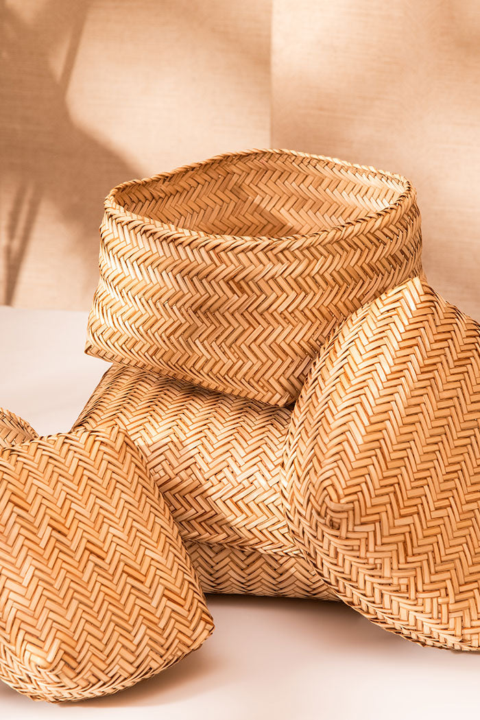 Sitalpati Gift & Utility Boxes Natural (Set of 3)