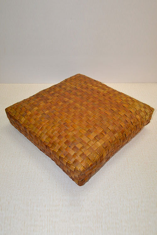 Screw Pine Floor Cushion Mustard