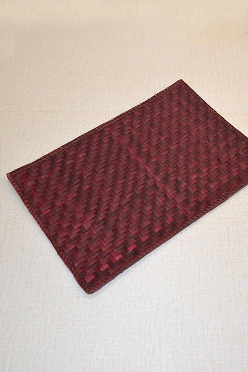 Screw Pine Place Mat Rosewood