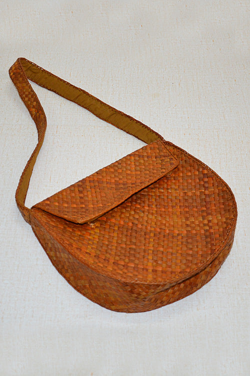 Screw Pine Shoulder Bag (Mustard)