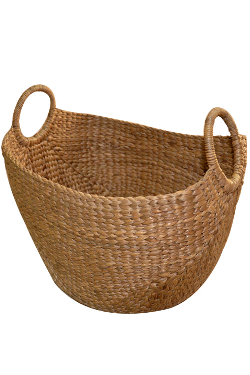 Water Hyacinth Laundry Basket (Large)