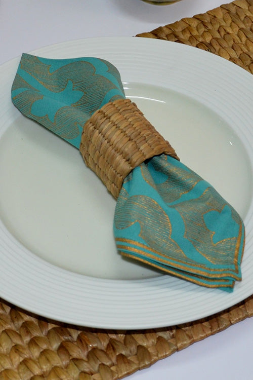 Water Hyacinth Napkin Rings Natural (Set of 6)