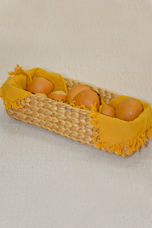 Water Hyacinth Bread & Utility Basket Natural (Small)