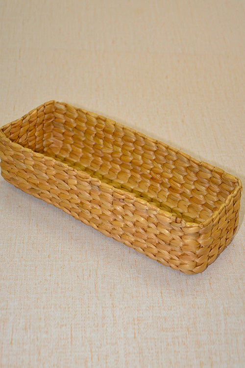 Water Hyacinth Bread & Utility Basket Natural (Small)