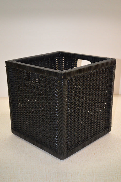 Rattan Storage & Laundry Basket Charcoal