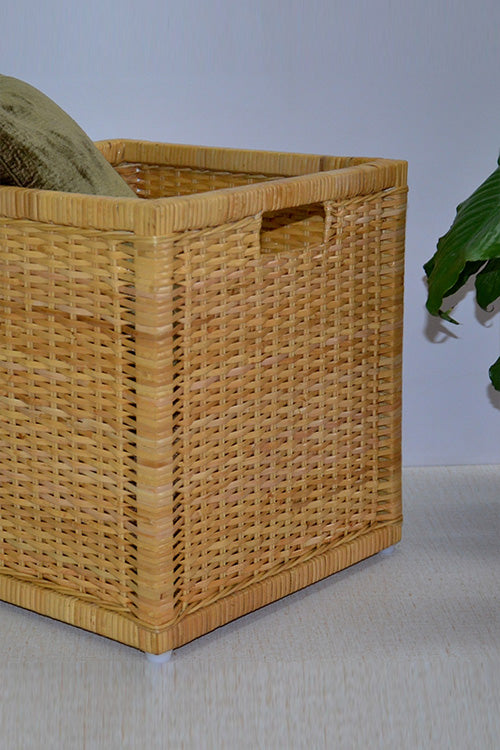 Rattan Storage & Laundry Basket (Natural)